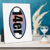 Plaque Photo Colorado 14ers (Côté)