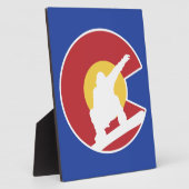 Plaque Photo Colorado Snowboard (Côté)