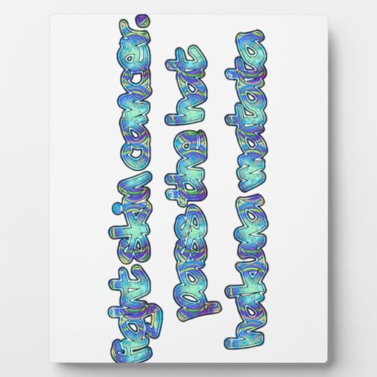 Plaque Photo Combattre le cancer de la peau, passer le Casquett (Devant)