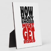 Plaque Photo Combien D'Écés Doivent Être Dissous (Côté)