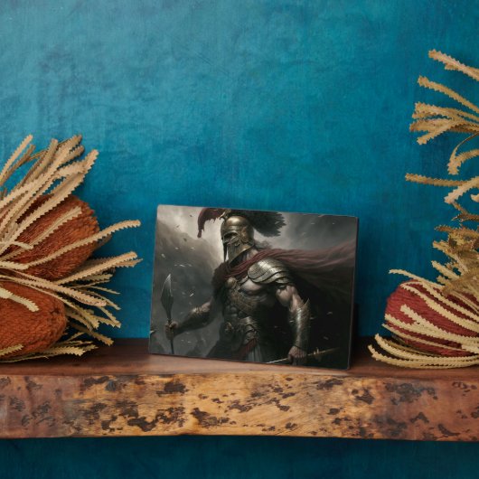 Plaque Photo Commandant (Côté)