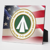 Plaque Photo Commandement de la distribution des déploiements d (Côté)