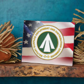 Plaque Photo Commandement de la distribution du déploiement ter (Côté)