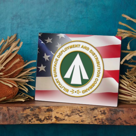 Plaque Photo Commandement de la distribution du déploiement ter (Côté)