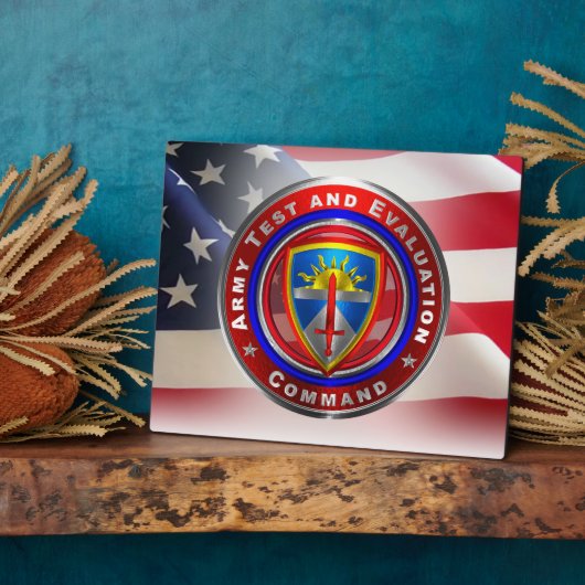 Plaque Photo Commandement des essais de l'Armée (Côté)