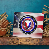 Plaque Photo Commandement du matériel de l'Armée (Côté)