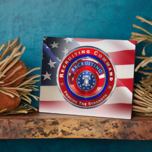 Plaque Photo Commandement du recrutement