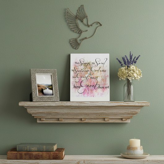 Plaque Photo Comme tu es grand