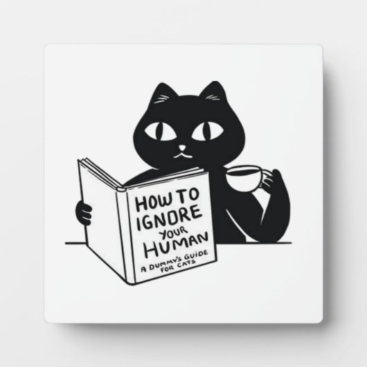 Plaque Photo Comment ignorer votre peuple (Devant)