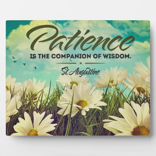 Plaque Photo Compagnon de sagesse (Devant)