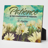 Plaque Photo Compagnon de sagesse (Côté)