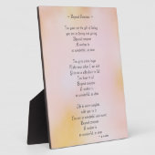 Plaque Photo Comparer au-delà (Côté)