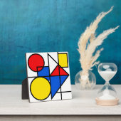 Plaque Photo Composition de couleurs primaires de Mondrian (Insitu)