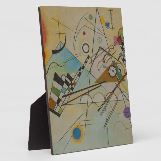 Plaque Photo Composition Kandinsky VIII (Côté)