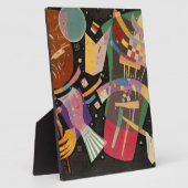Plaque Photo Composition Kandinsky X Oeuvre Abstraite (Côté)
