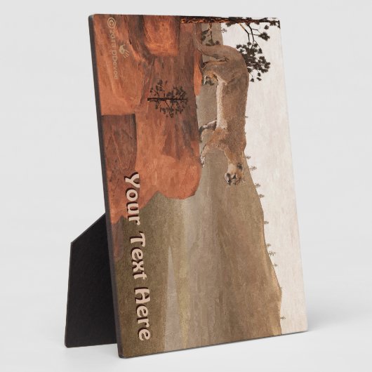 Plaque Photo Concentration - Cougar (Côté)