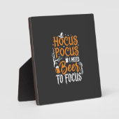 Plaque Photo Conception de bière Hocus Pocus Halloween_1 (Recto)