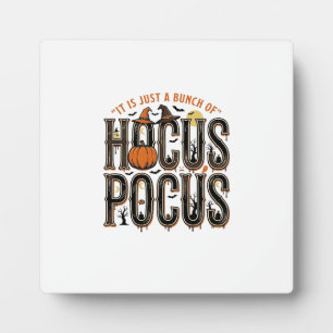Plaque Photo Conception de chemise de citrouille d'Halloween Ho