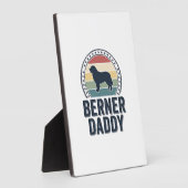 Plaque Photo Conception de chemise vectorielle Berner Daddy Vin (Côté)