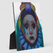 Plaque Photo Conception de clown de carnaval (Côté)