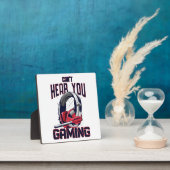 Plaque Photo Conception de jeux avec casque (Insitu)