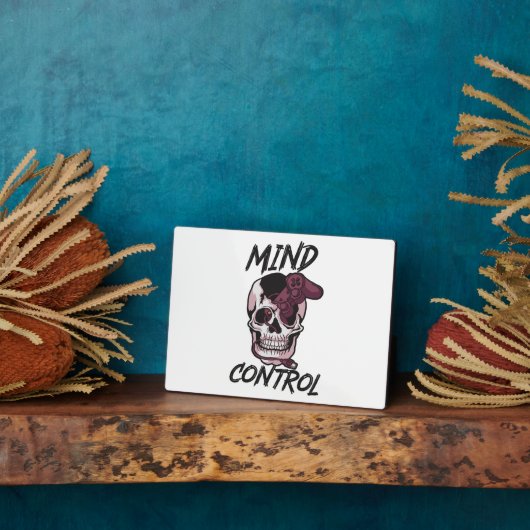 Plaque Photo Conception de jeux de contrôle mental (Côté)