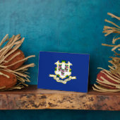 Plaque Photo Conception de l'indicateur d'état Connecticut (Côté)