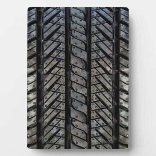 Plaque Photo Conception de texture de fil de pneu en caoutchouc (Devant)