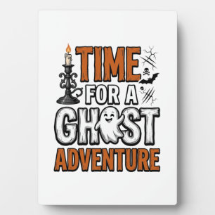 Plaque Photo Conception de typographie vintage Halloween Ghost