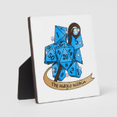 Plaque Photo Conception des dés de sorcier (Recto)