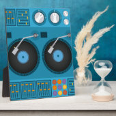 Plaque Photo conception dj (Côté)