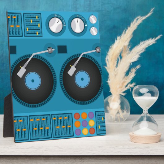 Plaque Photo conception dj (Côté)