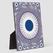 Plaque Photo Conception élégante des yeux énergétiques : un Mot (Côté)