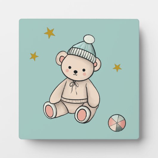 Plaque Photo Conception enchantant pour enfants (Devant)