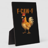Plaque Photo Conception esthétique classique de poulet F-Caw-F (Côté)