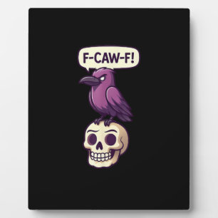 Plaque Photo Conception graphique d'humour d'Halloween crâne de
