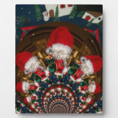 Plaque Photo Conception Kaleidoscope Père Noël spéciale (Devant)