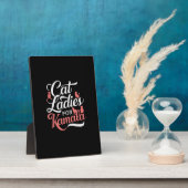 Plaque Photo Conception mignonne - Dames de chat pour Kamala av (Côté)