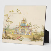 Plaque Photo Conception pour un temple chinois, vers 1810 (styl (Côté)