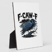 Plaque Photo Conception propre minimale F-Caw-F (Côté)