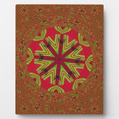 Plaque Photo Conception traditionnelle africaine (Devant)