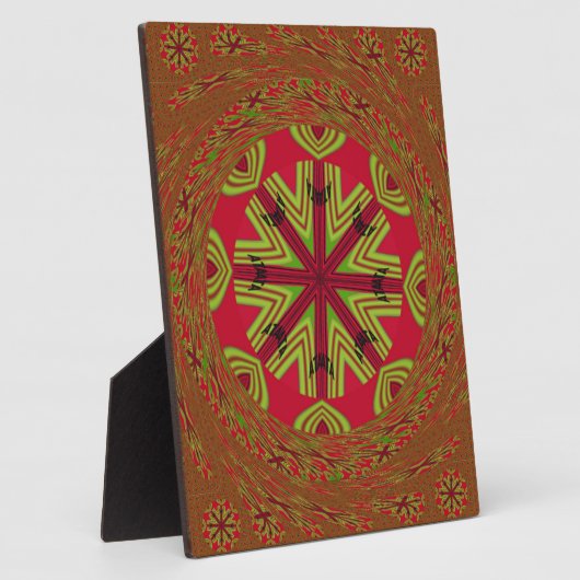 Plaque Photo Conception traditionnelle africaine (Côté)