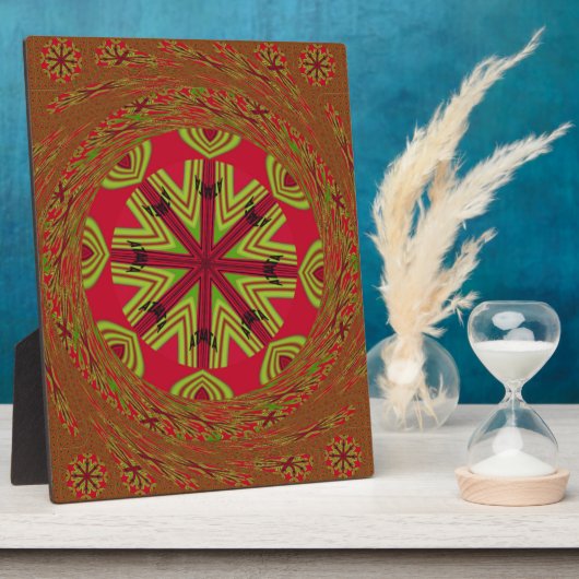 Plaque Photo Conception traditionnelle africaine (Côté)