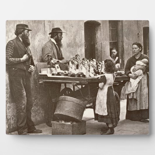 Plaque Photo Concessionnaire dans Fancy Ware, 1876-77 (bois) (Devant)