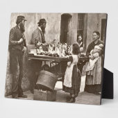 Plaque Photo Concessionnaire dans Fancy Ware, 1876-77 (bois) (Côté)