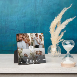 Plaque Photo Concevez votre propre amour Collage de photos