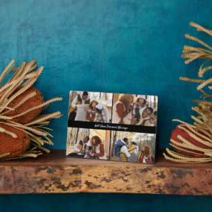 Plaque Photo Concevez votre propre collection de 4 photos