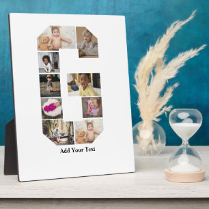 Plaque Photo Concevez votre propre lettre G photo Collage