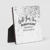 Plaque Photo Concevez votre propre personnalisation (Recto)