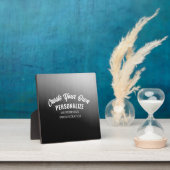 Plaque Photo Concevoir une Customise complète (Insitu)